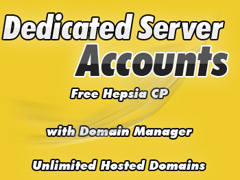 Inexpensive dedicated server accounts
